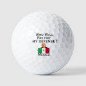 Trump Defence Golf Ball Golfballen (Voorkant)