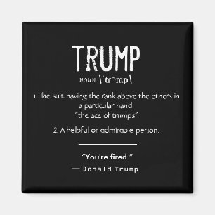 Trump Definition Cool Political Donald Trump Quote Magneet