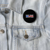 Trump Deport Elon 50501 Ronde Button 5,7 Cm (In situ)