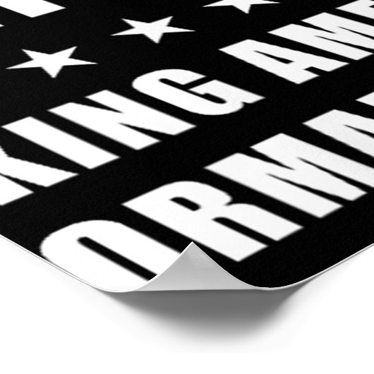 Trump deporteren maakt Amerika weer normaal grappi Poster (Hoek)