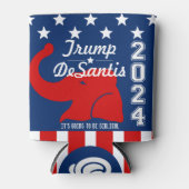 TRUMP DESANTIS 2024 BIBLICAL BLIKJESKOELER (Voorkant)