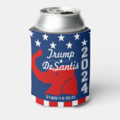 TRUMP DESANTIS 2024 BIBLICAL BLIKJESKOELER (Blikje Achterkant)