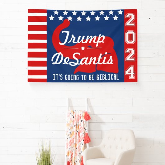 TRUMP DESANTIS 2024 BIBLICAL SPANDOEK (Insitu)