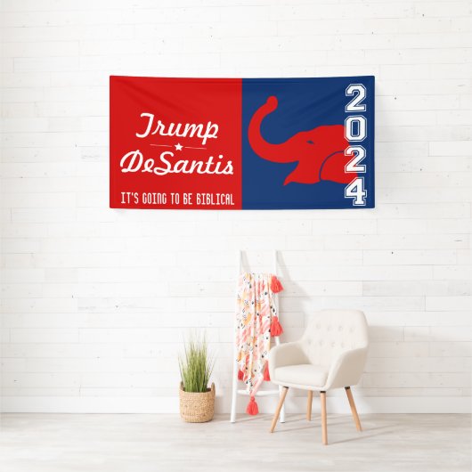 TRUMP DESANTIS 2024 BIBLICAL SPANDOEK (Insitu)