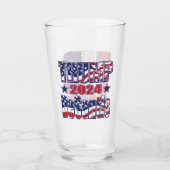 Trump DeSantis 2024 Glas (Voorkant)