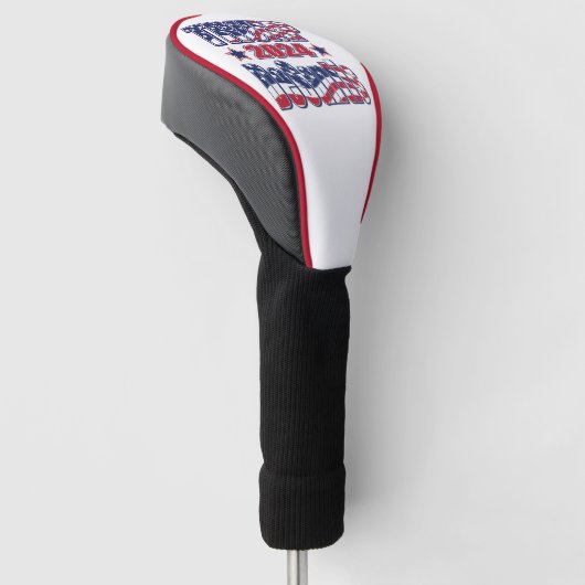 Trump DeSantis 2024 Golfheadcover (Schuin)