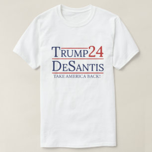 Trump Desantis 2024 Neem Amerika Terug T-shirt