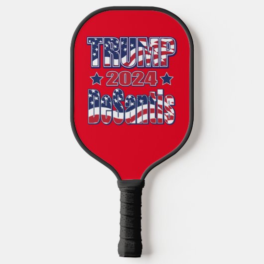 Trump DeSantis 2024 Pickleball Paddle (Achterkant)
