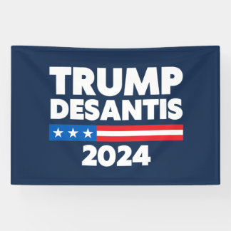 Trump DeSantis 2024 Verenigde Staten Politieke Hum Spandoek