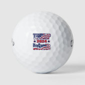 Trump DeSantis Golfballen (Voorkant)