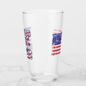 Trump DeSantis voor President 2024 Glas (Links)