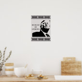 Trump/Destructief Niet Constructief Poster (Keuken)