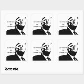Trump/Destructief Niet Constructief Sticker (Vel)