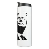 Trump/Destructive Not Constructive Thermal Tumbler Thermosbeker (Geroteerd rechts)