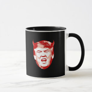 Trump Devil Head - Anti-Trump - Mok