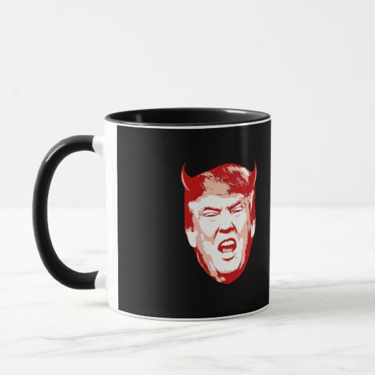 Trump Devil Head - Anti-Trump - Mok (Links)