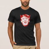 Trump Devil Head - Anti-Trump - T-shirt (Voorkant)