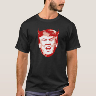 Trump Devil Head - Anti-Trump - T-shirt
