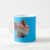 Trump Diaper Man Mug Koffiemok (Voorkant links)