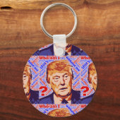 Trump die ik echt Button Sleutelhanger ben (Voorkant)