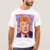 Trump die ik echt Man is T-shirt (Voorkant)