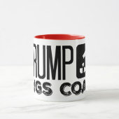 Trump Digs Coal - Trump 2020 Mok (Midden)