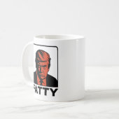 TRUMP "Dikke" KOFFIEBEEKER Koffiemok (Voorkant links)