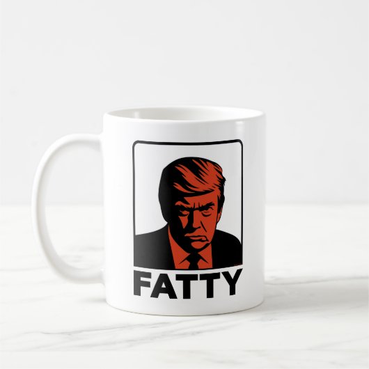 TRUMP "Dikke" KOFFIEBEEKER Koffiemok (Links)