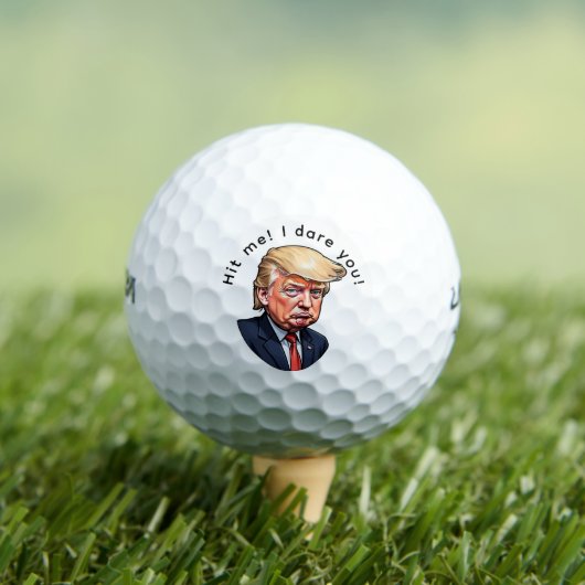Trump dit personaliseren golfballen (Insitu Shirt)