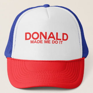 Trump, Donald liet me het doen Trucker Pet