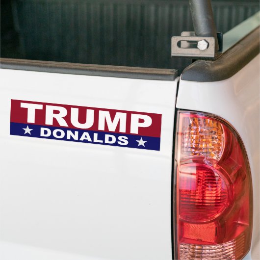 TRUMP DONALDS 2024 BUMPERSTICKER (Op Truck)
