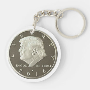Trump Double Eagle munt Sleutelhanger