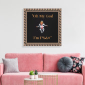 Trump Draag Canvas Print (Insitu (Woonkamer))