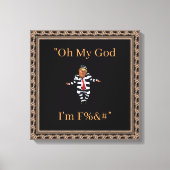 Trump Draag Canvas Print (Voorkant)