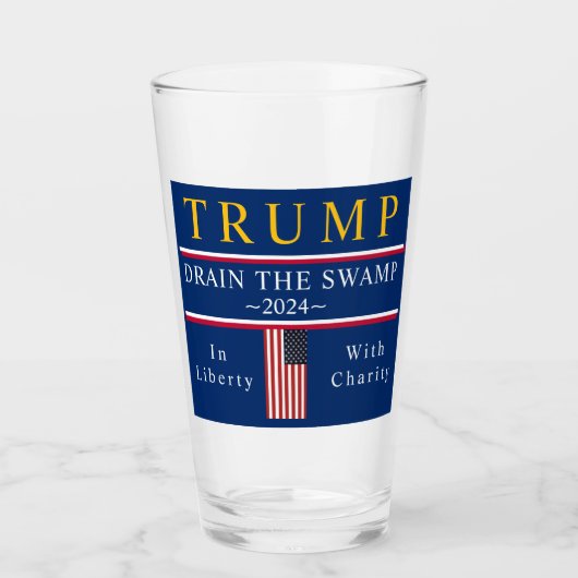 Trump Drain the Swamp Tumbler (Voorkant)