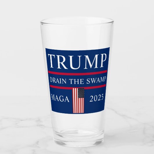 Trump Drain the Swamp Tumbler (Voorkant)