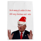 Trump, dromen van een witte kerst medium cadeauzakje (Voorkant)