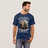 Trump Drone Oorlog T-shirt (Voorkant volledig)
