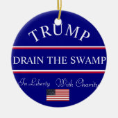 Trump droog de moerassen- Ornament (Voorkant)