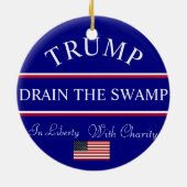 Trump droog de moerassen- Ornament (Achterkant)