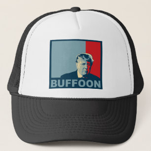 Trump/drumpf: Buffoon (de kleuren van de Hoop) Trucker Pet