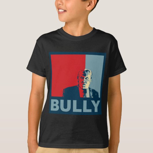Trump/drumpf: Bully (Hope-kleuren) T-shirt (Voorkant)