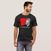 Trump/drumpf: Coward T-shirt (Voorkant volledig)