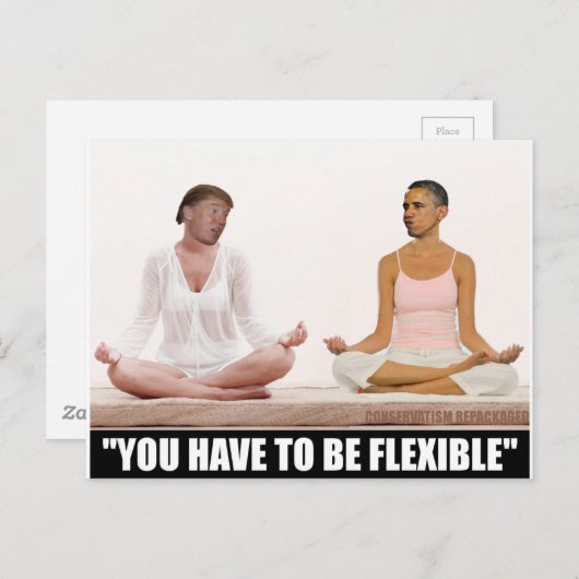 Trump/drumpf: Flexibel Briefkaart (Voorkant / Achterkant)