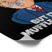 Trump -duct Tape Cant Fix Stud But It Can Muffle T Poster (Hoek)