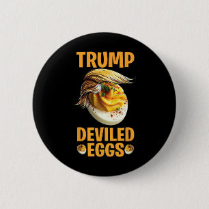 Trump Duivelsei Komische Politieke Thanksgiving Ronde Button 5,7 Cm