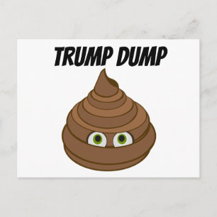 Trump Dump Briefkaart