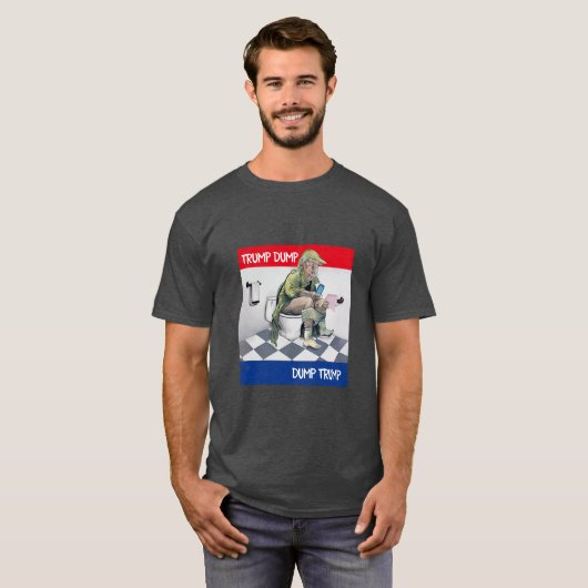 Trump Dump T-shirt (Voorkant volledig)