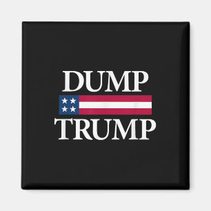 Trump dumpen Shirten Black Uni Adult Modern Politi Magneet