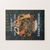 Trump Dunning Kruger: Domme mensen Republikeinen Legpuzzel (Horizontaal)